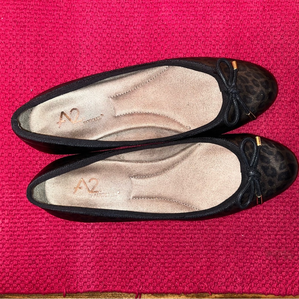 Leopard Print Flats - Picture 5 of 6